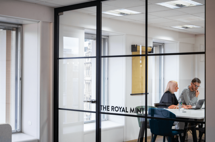 busy meeting room in a leeds office